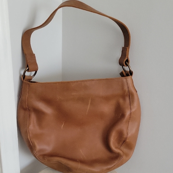 ABLE Leather Shoulder Hobo Bag - Picture 6 of 9